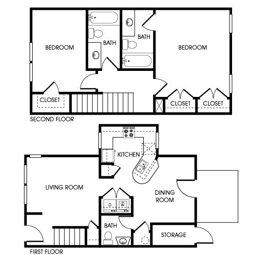 Suite A Floorplan